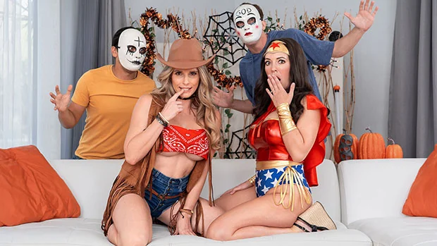 The House Of Halloween Orgy (Milf)