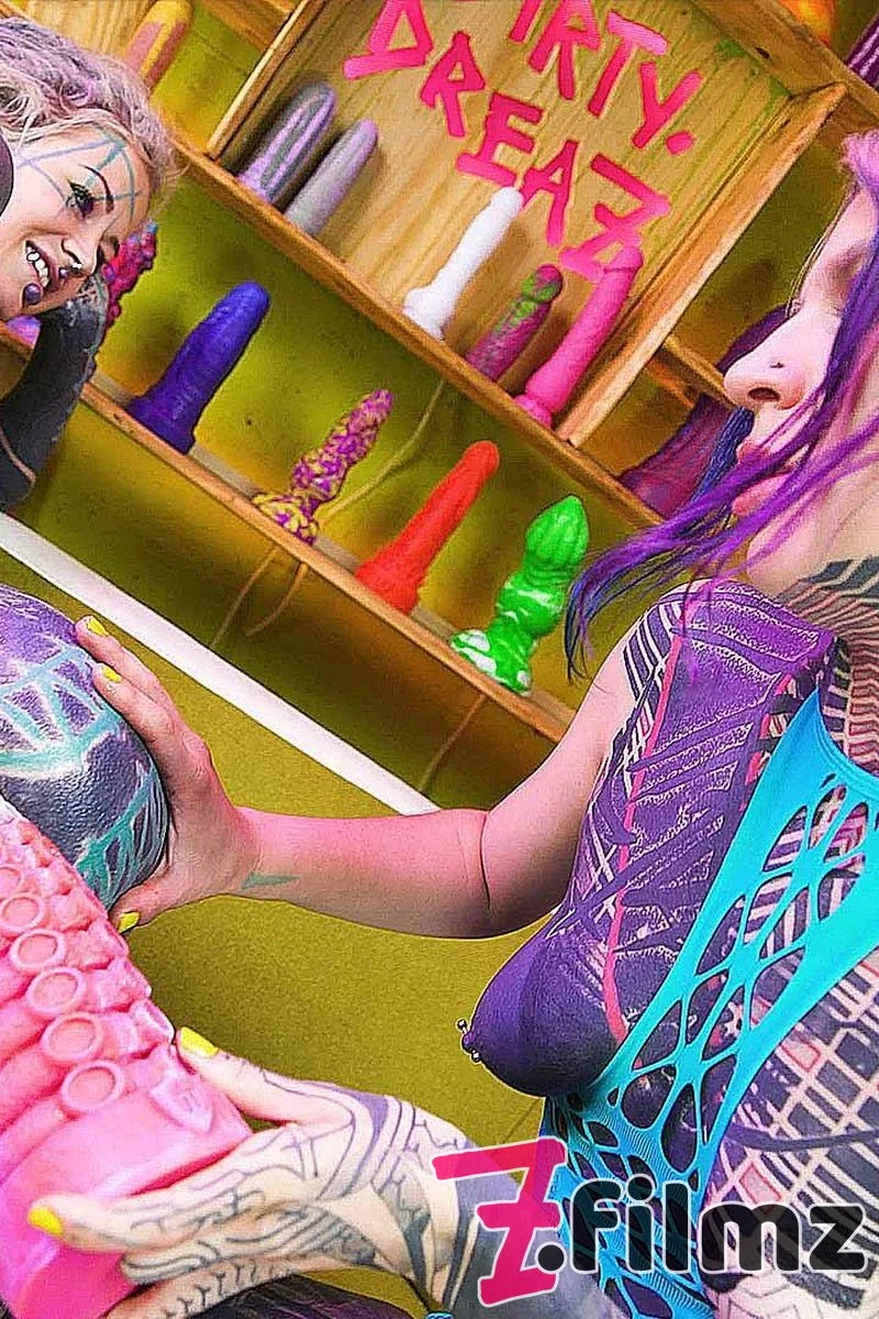 Z-FilmzOriginals – Inked Lesbians Toy Play & Penetration (Anal)