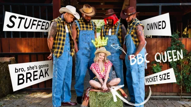 Polar Opposites, Teamskeet Edition: Coco Lovelock vs Four Big Black Cocks (Blonde)
