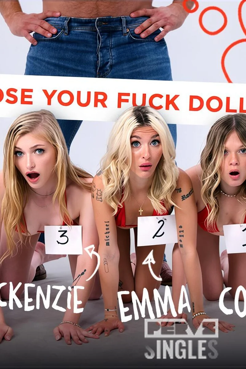 PervzSingles – Polar Opposites: Four Petite Blondes vs Huge Director (Pervcasting) (Blowjob)