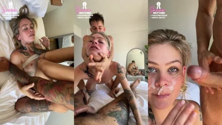 Surprising Sammmnextdoor’ With Her First Gangbang #9