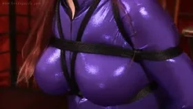 Karlie Montana – Brutally Bound Burglar Full – Captured In Her Catsuit And Cumming In Ultra-Strict Bondage While Arched In Hogtie, Gagged With Panties And Spread Wide For The Magic Wand In A Contorted
