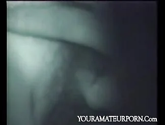 Girlfriend pounded in a car at night