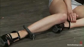 Lorelei is put on a Sybian, quadruplezippered and made to cum so much she begs for it to stop.