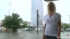 Best of Europe: Beautiful German MILF Bound and Fucked in Public