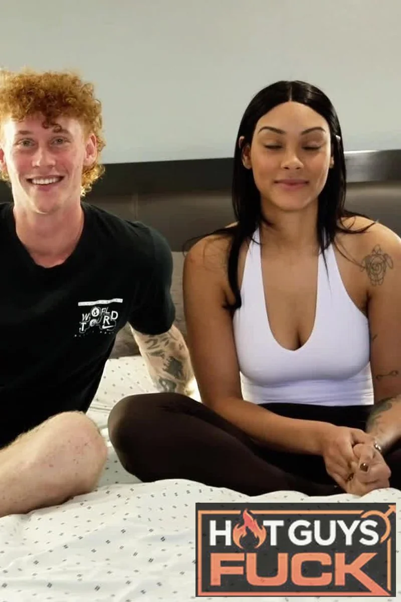 HotGuysFuck – Fiery Red-Head Rax Sloan Delivers Big Cock To Jade Frost!
