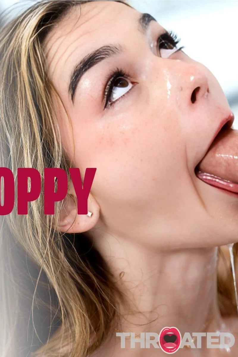 Throated – Newbie Della Gets Sloppy