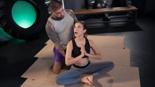 Mindful Yoga Latina Teen Passion