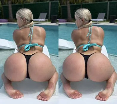 Brand New Big Booty Blonde Post Scene Fun