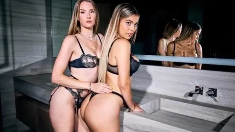 Amigas Húmedas y Calientes Se Enfrentan a Jason Luv (Culo Grande)