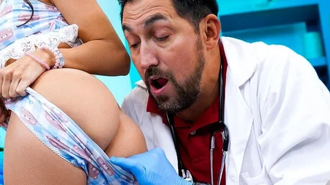 MyDirtyUncle – “Help Me, Uncle Doctor!” Tiny Freya Has The Wettest Panties (Blowjob)
