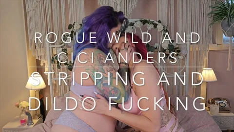 Rogue Wild And Cici Anders Wank Together