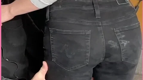 Dirty Ass Black Jeans Blowjob and Fuck