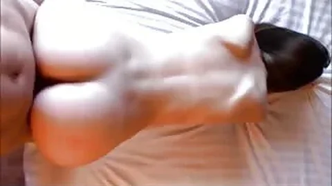 Gorgeous babe fucks hard in doggy style