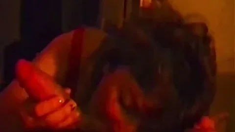 Wife suck cock then is honored by fellow follower