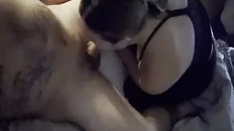 Jess sucking dick