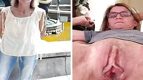 Skinny Becky dressed undressed photo compilation