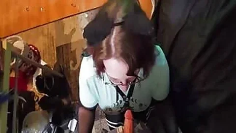 Some fun at home after a fun night on the town