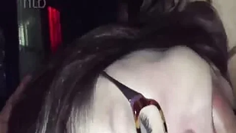 Busty brunette banged after giving a blowjob