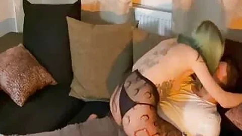 Undressing a teen and fucking her