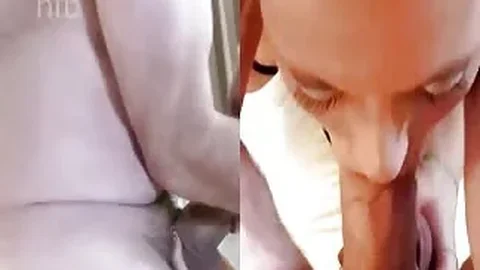 Gorgeous blonde girlfriend enjoys a massive cock