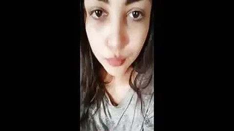 Indian girl teasing on webcam
