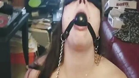 sub cumslut waits for facial from big cock
