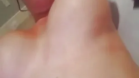 He used his tongue to make a pussy throb