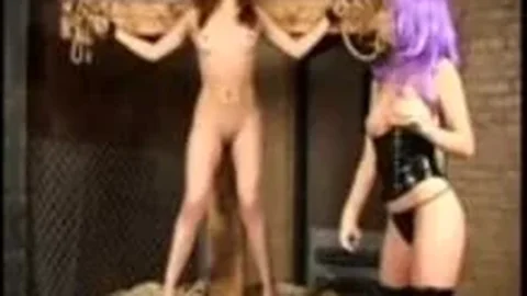 Dominatrix Lesbian Training for Hot Wife