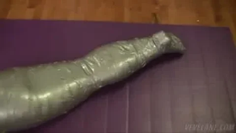 Lyrica Duct Taped From Head To Toe