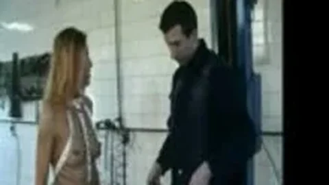 Whipping in Suspension by dominant man