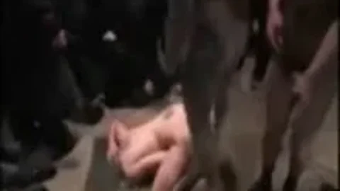 Dungeon Slave In Boots Punished, Bound & Fucked Hard