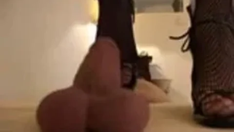 Booted To Barefoot, Extreme Cbt Trample Board Torment