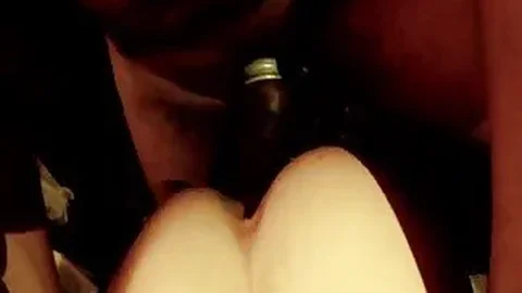 Nasty girl takes black dick in her ass hole