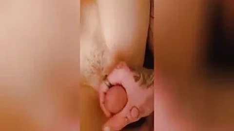 Tattooed amateur hottie rides a big cock