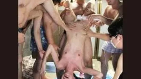 LOVE-45 Happy Out One House Without Skinny Small Tits Girl Fucked In Gangbang Please Kept As Livestock Me Flat-chested Please