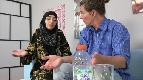 Sexy Muslim Babe Spreads Her Legs Instead Of Cooking Lunch