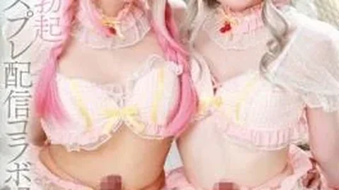 NVH-089 Newhalf Lesbian Penis And Clit Fully Erect Female Orgasm Cosplay Live Stream Collaboration ♂ Nagisa Yuna/Nanako