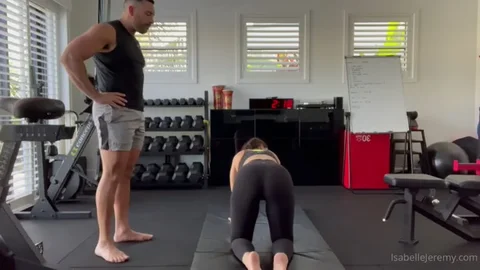 Isabelle Eleanore Gets Rammed By Her Gym Instructor