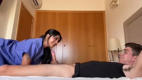 Yasmina Khan Krankenschwester vom Patienten Creampie