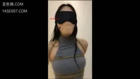 Bound and Filmed with Wand – Homemade Handjob