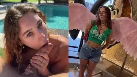 Crystal Loving Canadian Gets Wild Outside (Big Ass)