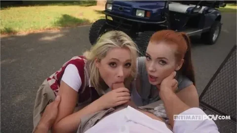 Golfcourse Sexromp (Blonde)