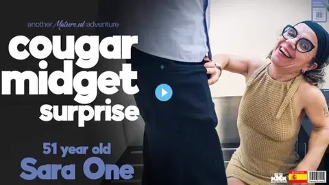 Sara One Is A Mature Midget Who Fucks The Lobby Toyboy As A Surprise Arranged By Her Friend Yelena