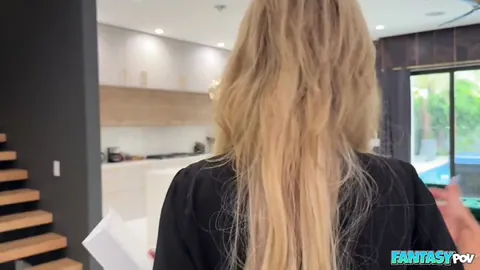 Hot Realtor Does Anything To Make The Sale (Blonde)