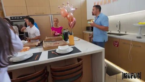 Surprise Sneaky Dick For The Birthday Girl (Big Tits)