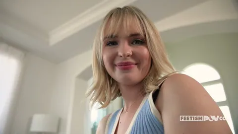 Footsie Fun On The First Date (Blonde)