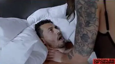 April Olsen Dominates Guy Then Fucks Him Good
