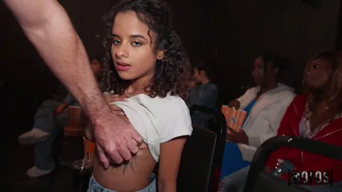 Movie Theater Flashing (Big Ass)