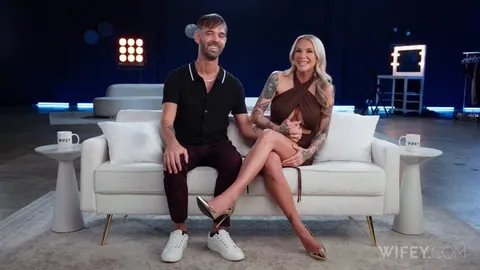 Kaci Ve Dakota – Dövmeli Ateşli Karı, Koca Çekerken BBC'ye Biniyor (Koca Göt)